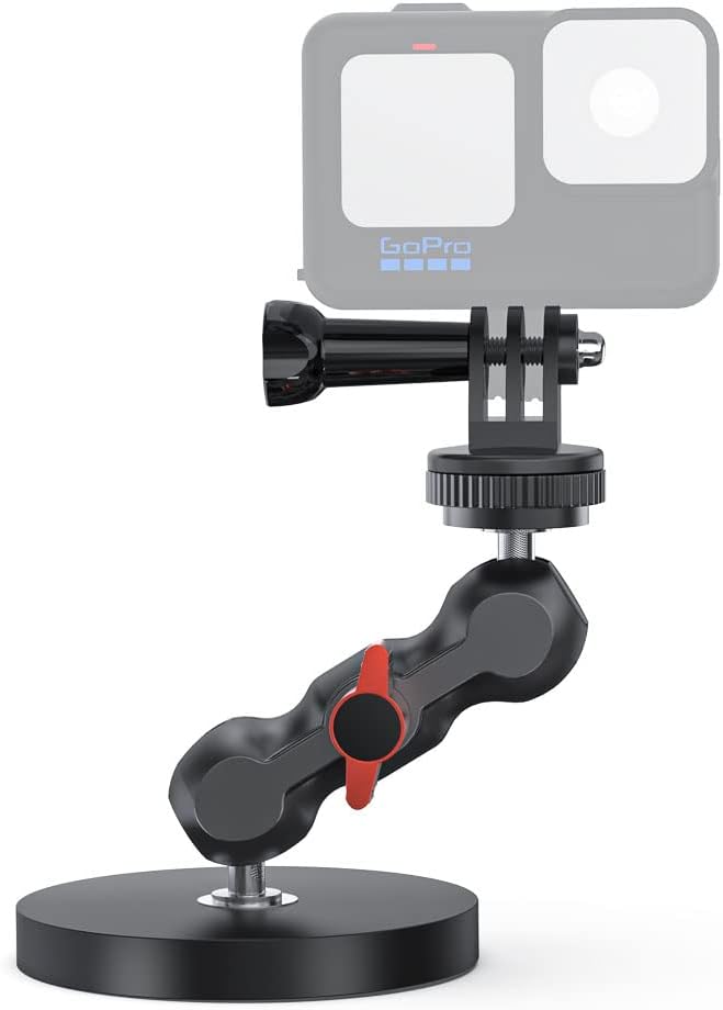 Powerful magnetic mount for camera fencing