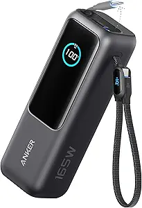 Portable power bank for extended recording